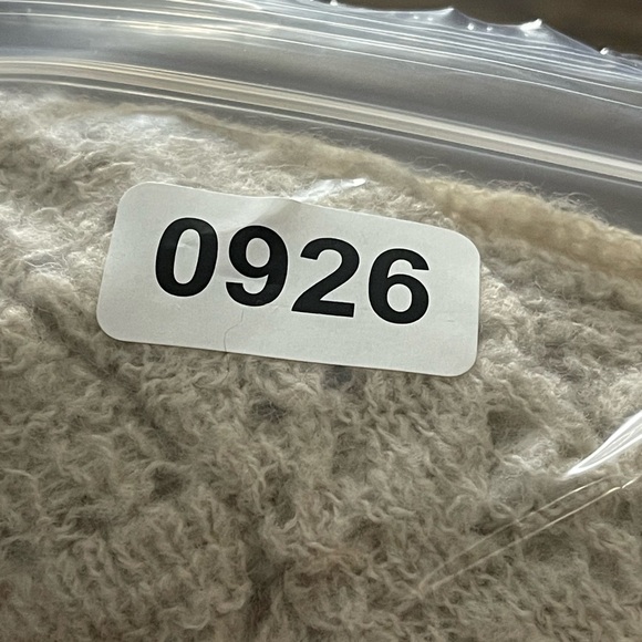 Anthropologie Cream Sleeveless Cardigan - Picture 9 of 9